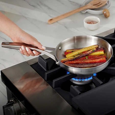 Calphalon 12-Piece Stainless Steel  Set