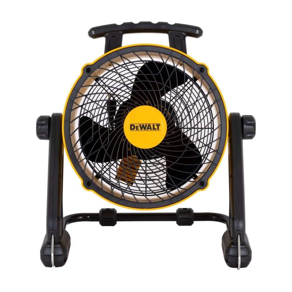 DEWALT 16 in. Yellow 3 Speed Drum Fan