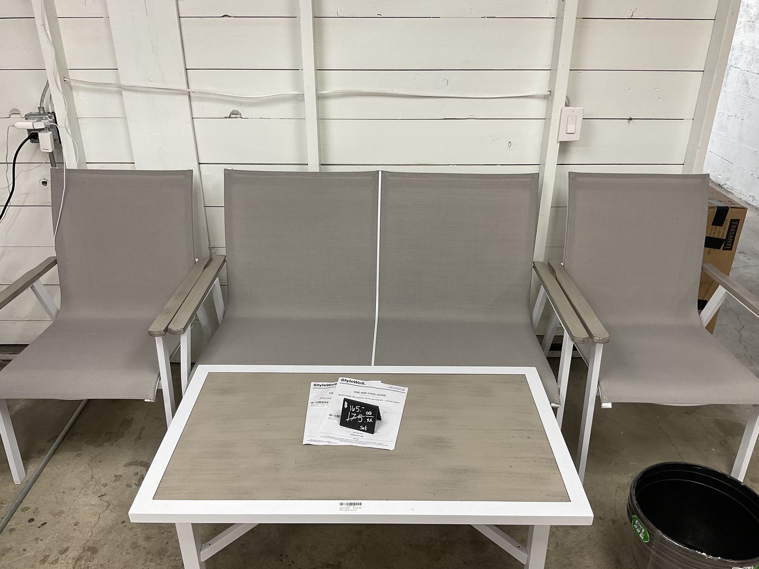 Hampton Bay Beach Haven  4PC Outdoor Patio Set