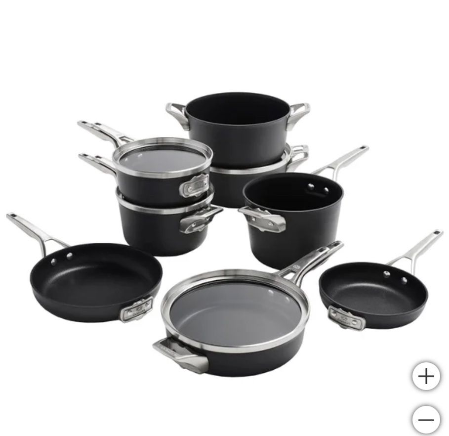 CALPHALON 12PC COOKWARE
