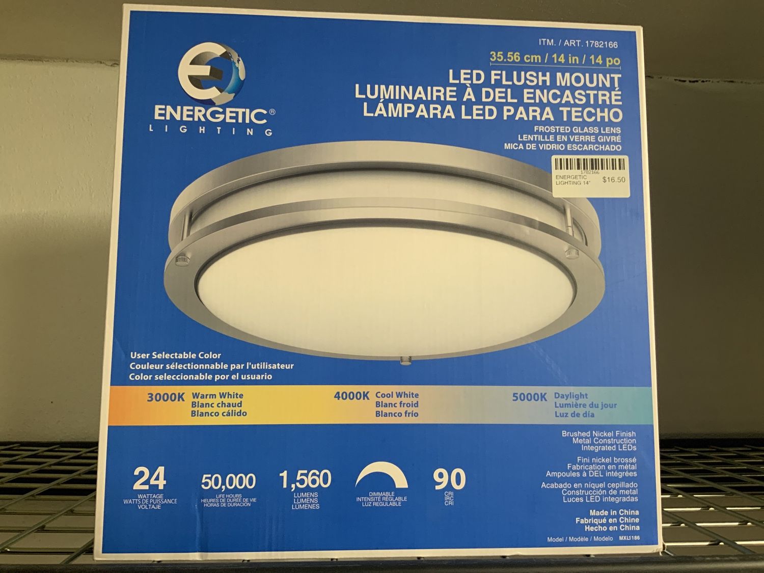 ENERGETIC LIGHTING 14&quot;