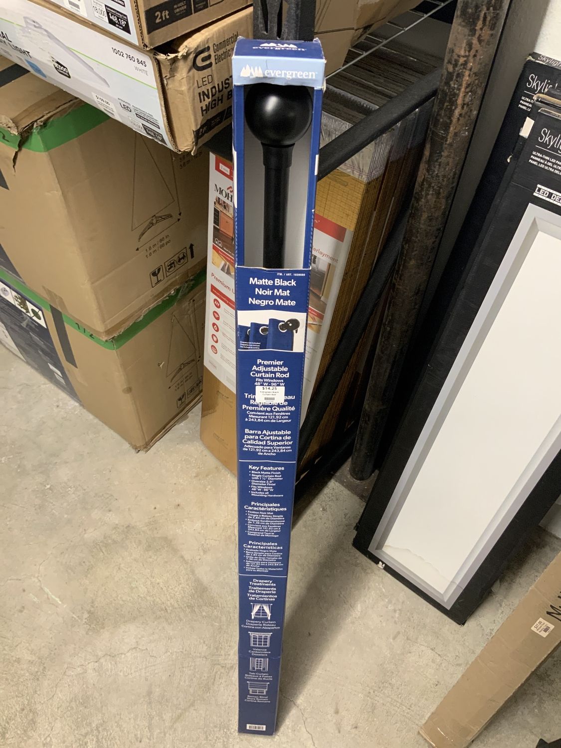 Evergreen Curtain Rod