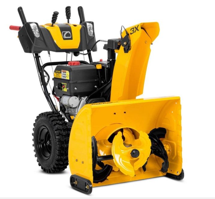 3x 26 in. 357cc Three-Stage Electric Start Gas Snow Blower with Steel Chute
