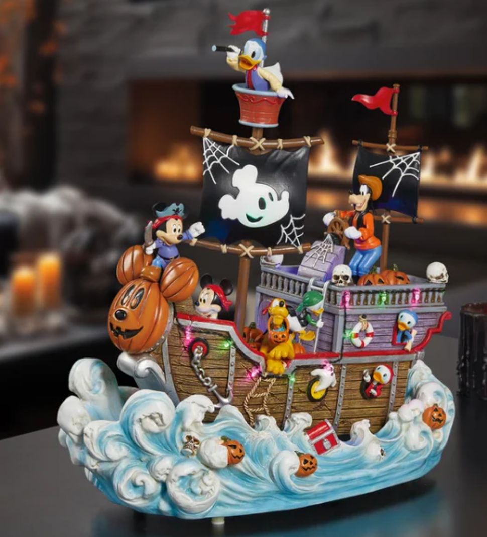 Disney Animated Pirate Ship with Lights and Music