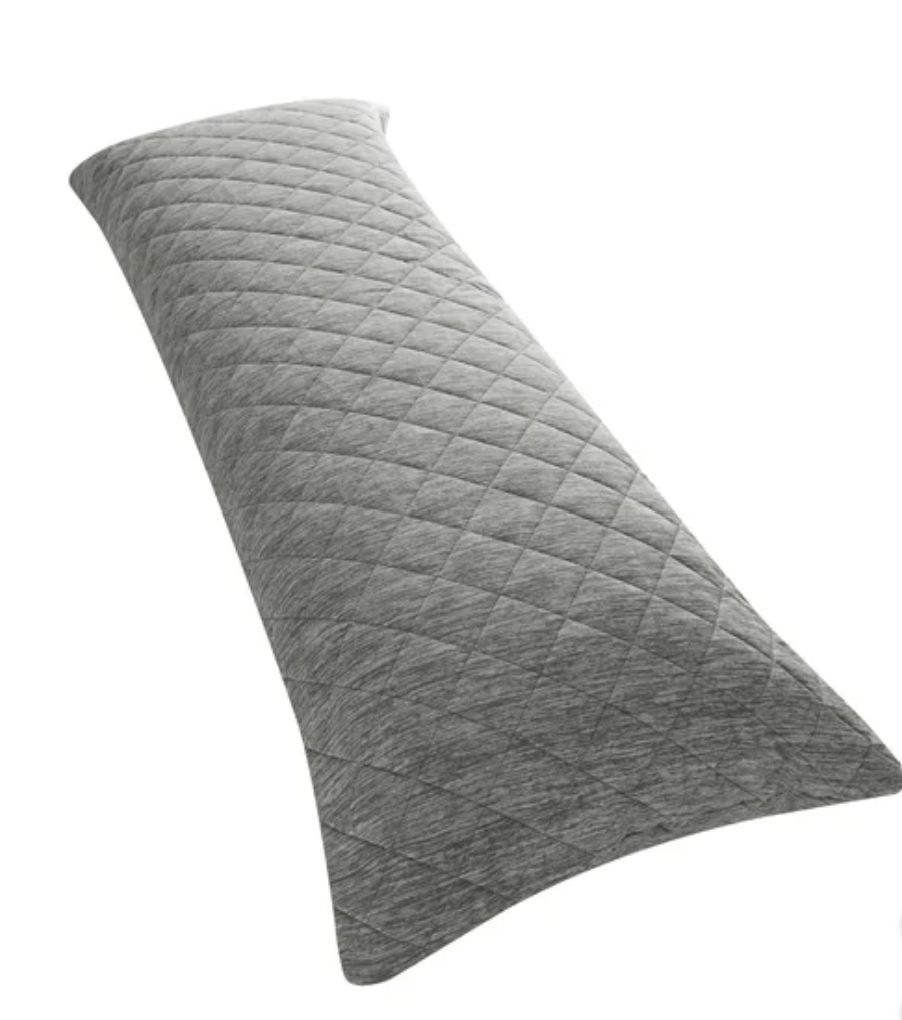 Essential Comfort 20&quot; x 54&quot; Quilted Cooling Body Pillow
