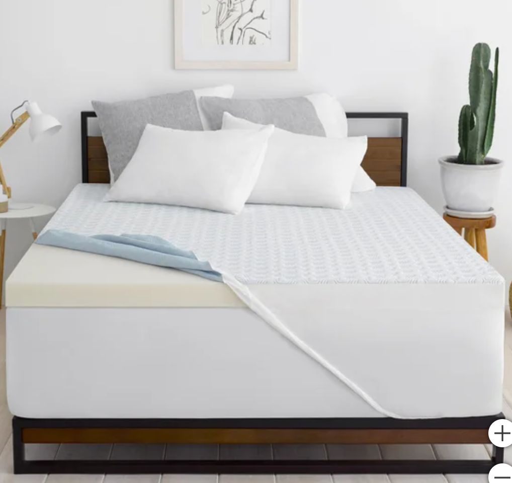 Novaform Overnight Recovery 3&quot; Mattress Topper King-Retail-109.99