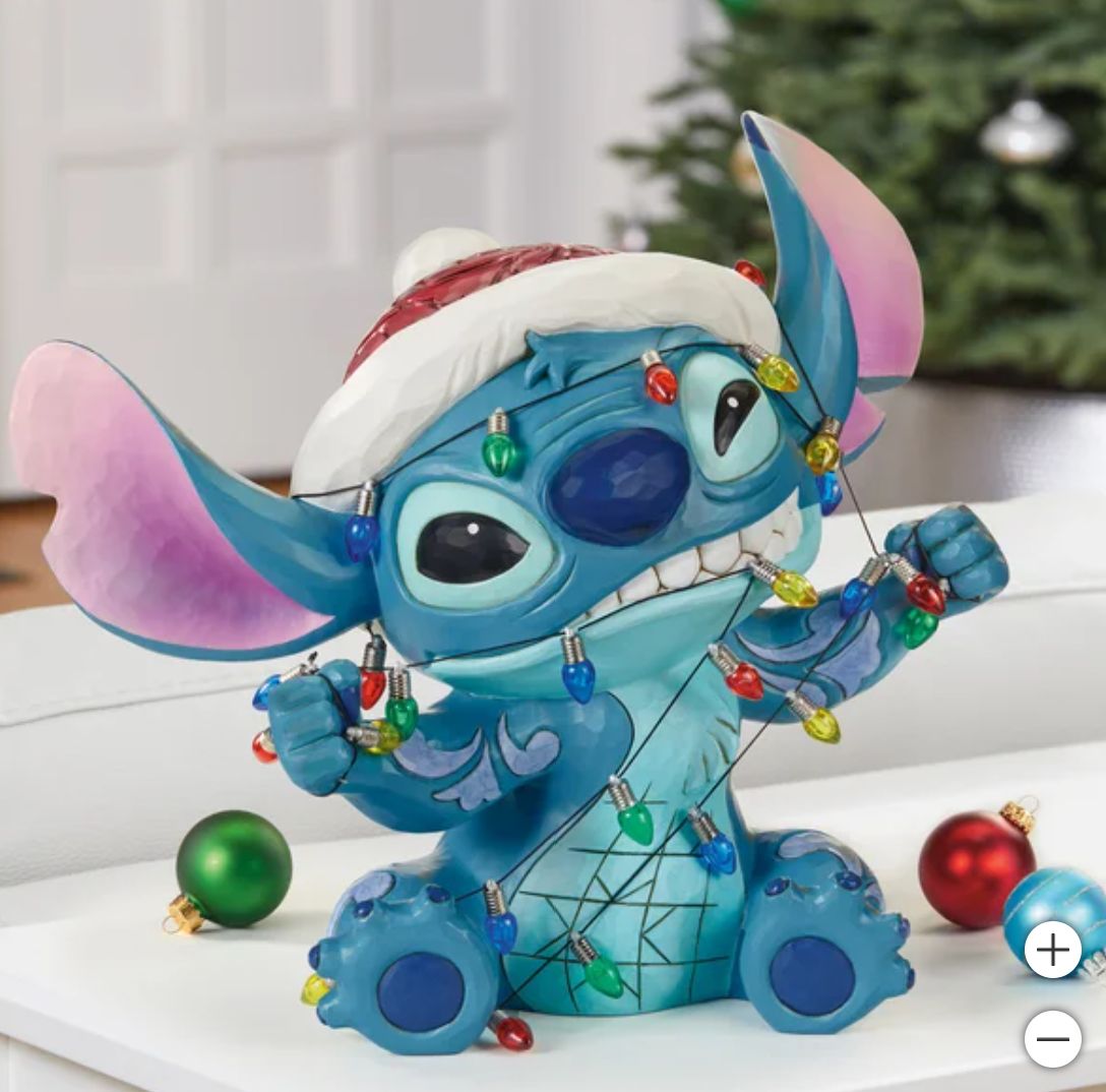 14.7” Disney Holiday Stitch by Jim Shore