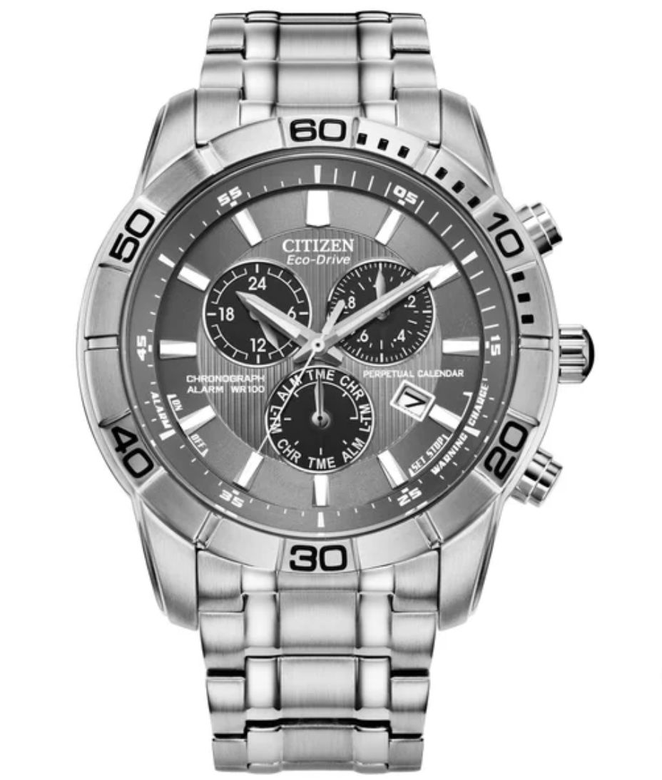 Citizen Eco Drive Brycen Chronograph Stainless Steel Men&#39;s Watch