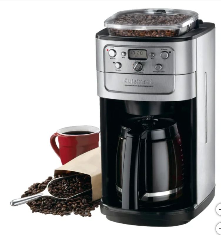Cuisinart Burr Grind &amp; Brew Coffee Maker - $129.99