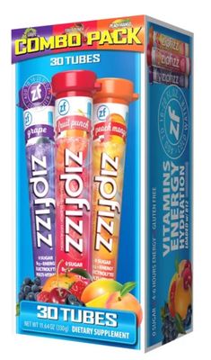 Zipfizz Multi-Vitamin Hydration Drink Mix - Retail $29.99