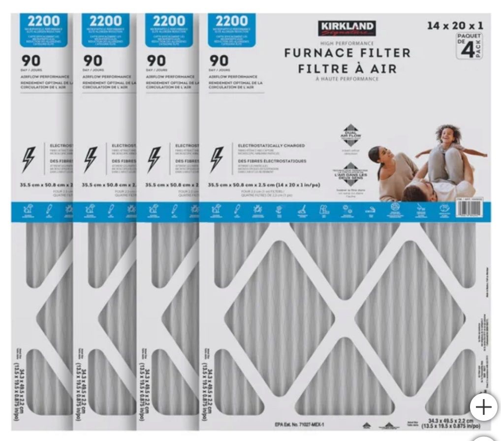 KS FURNACE FILTER 20X30X1 qty 1