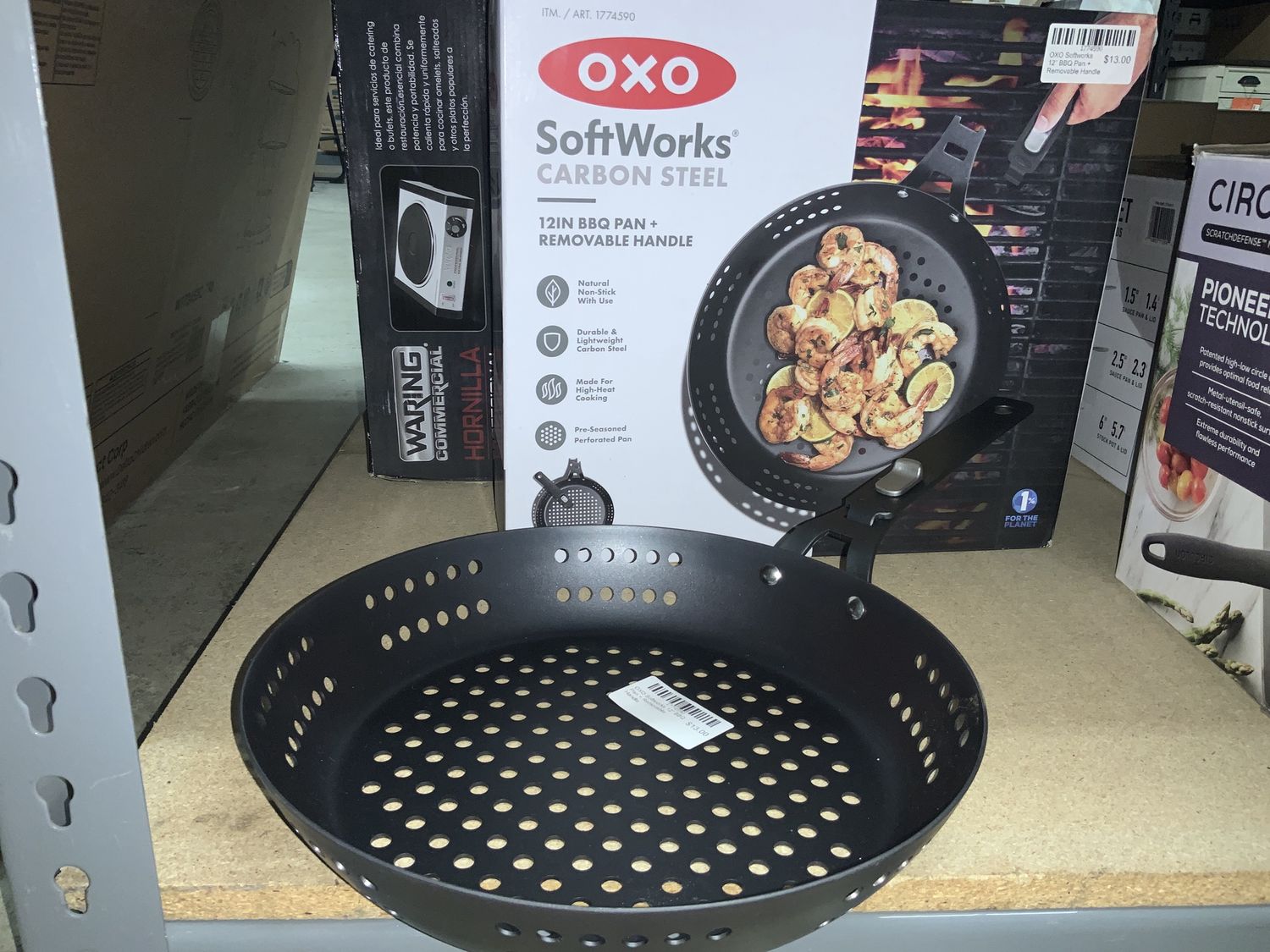 OXO Softworks 12” BBQ Pan + Removable Handle