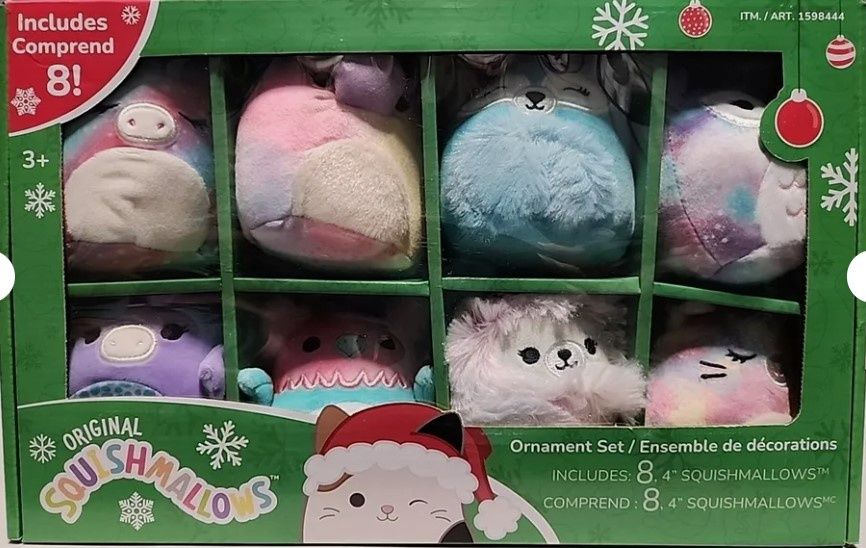 2024 Set of 8 Original Squishmallows