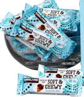 Kirkland Signature Soft &amp; Chewy Granola Bars, 0.85 oz