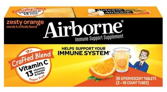 Airborne Immune Support, 36 Effervescent Tablets