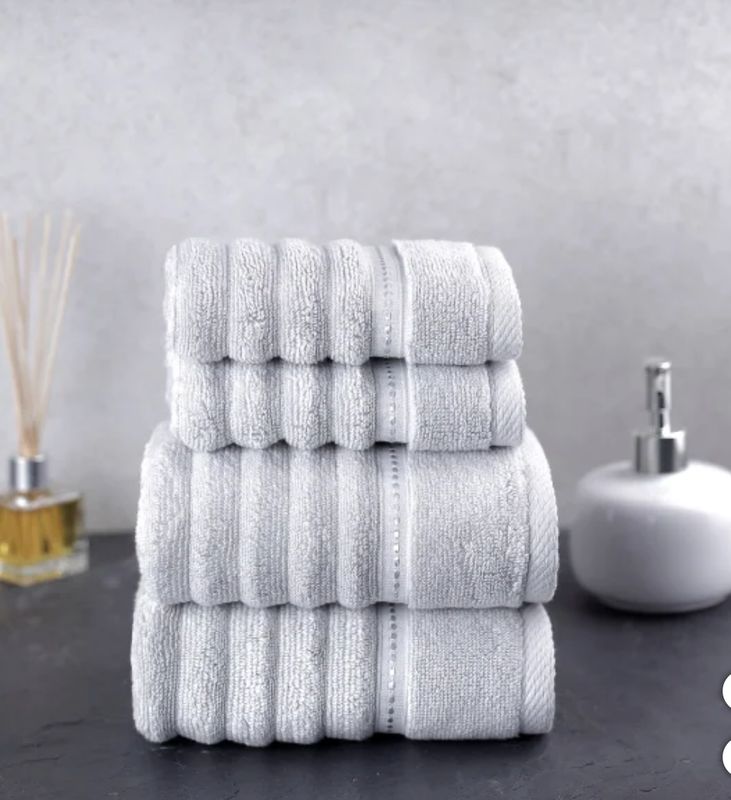 Bumpy rib bath towel