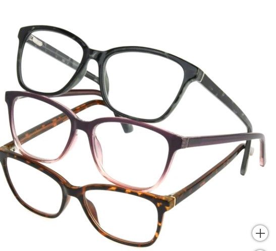 Foster Grant Reading Glasses- Retail- $ 16.99, type: +1.25, CONDITION: Like New