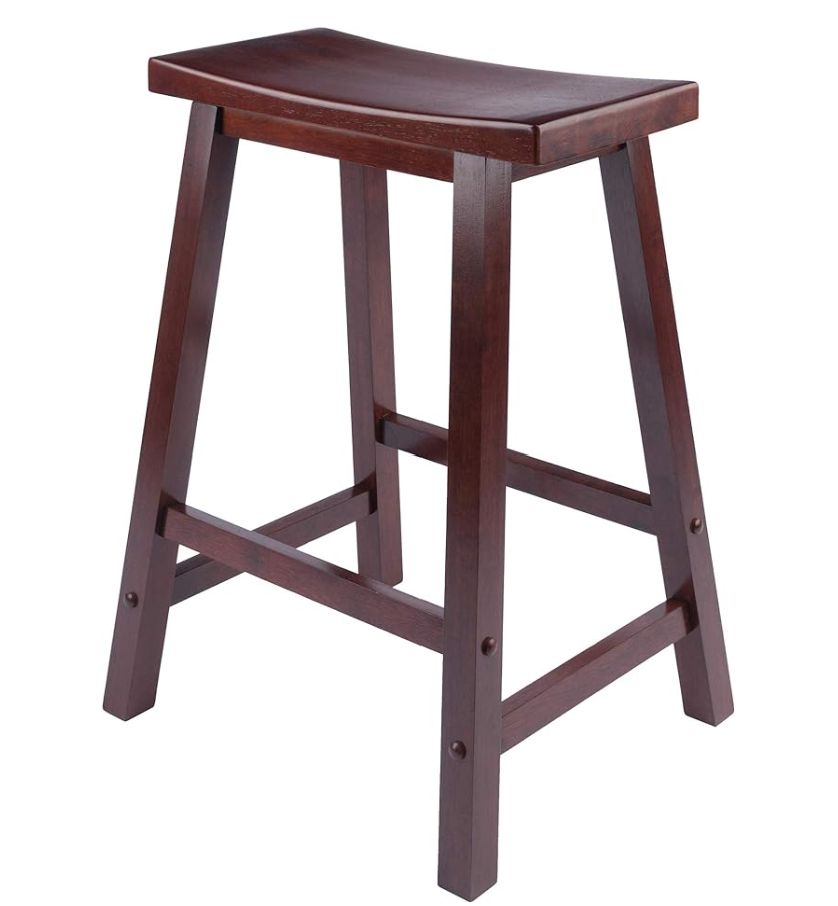Winsome Walnut looking Stool 24&quot;