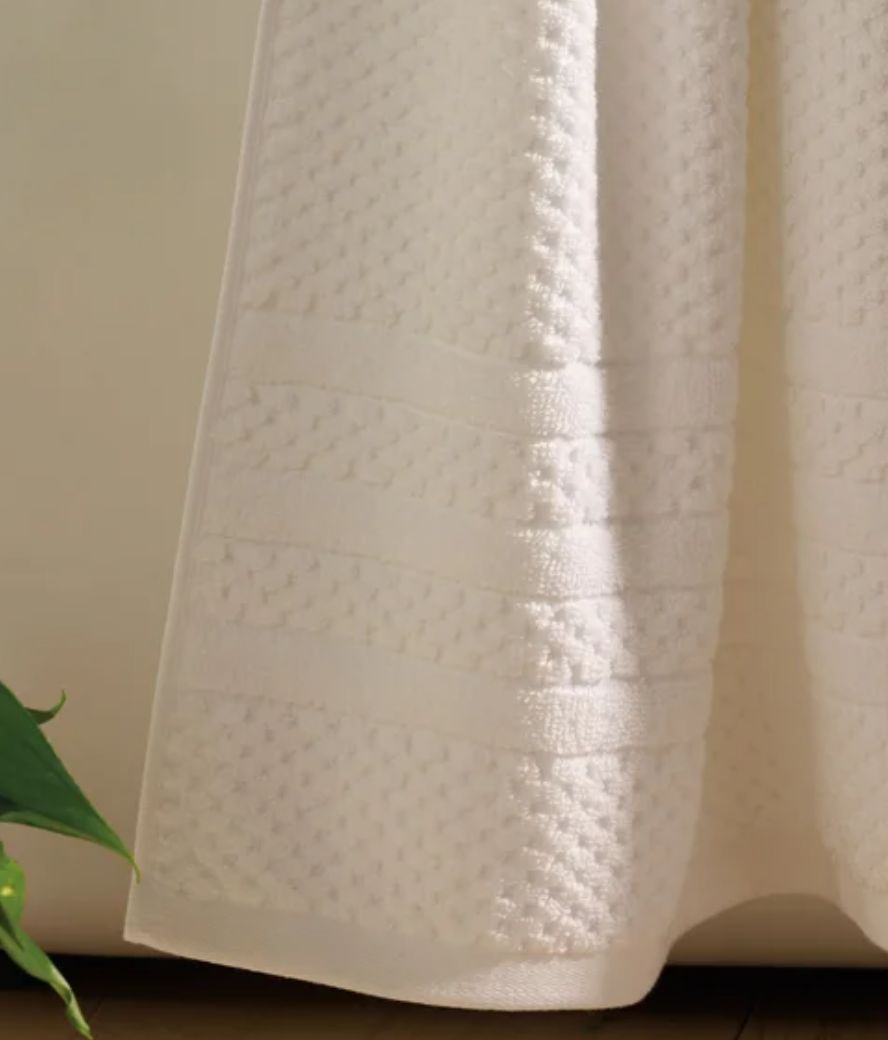 Bleeker &amp; Main Waffle Bath Towel