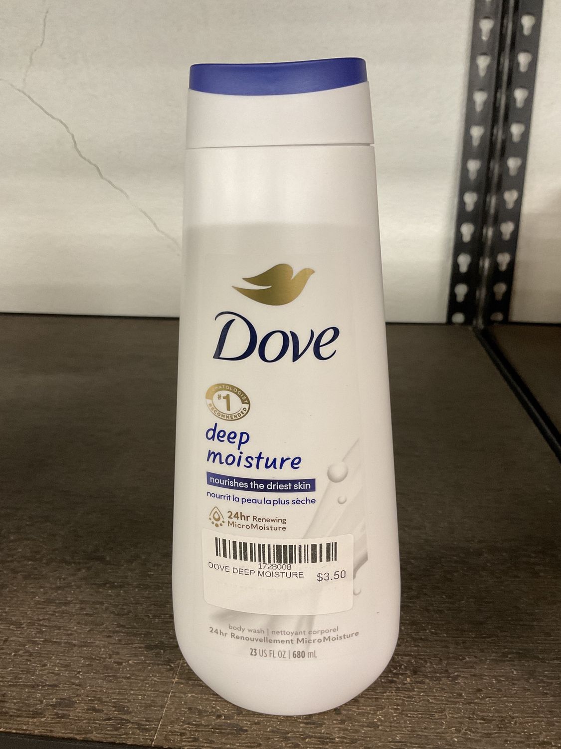 DOVE DEEP MOISTURE23 oz. Retail-12.99