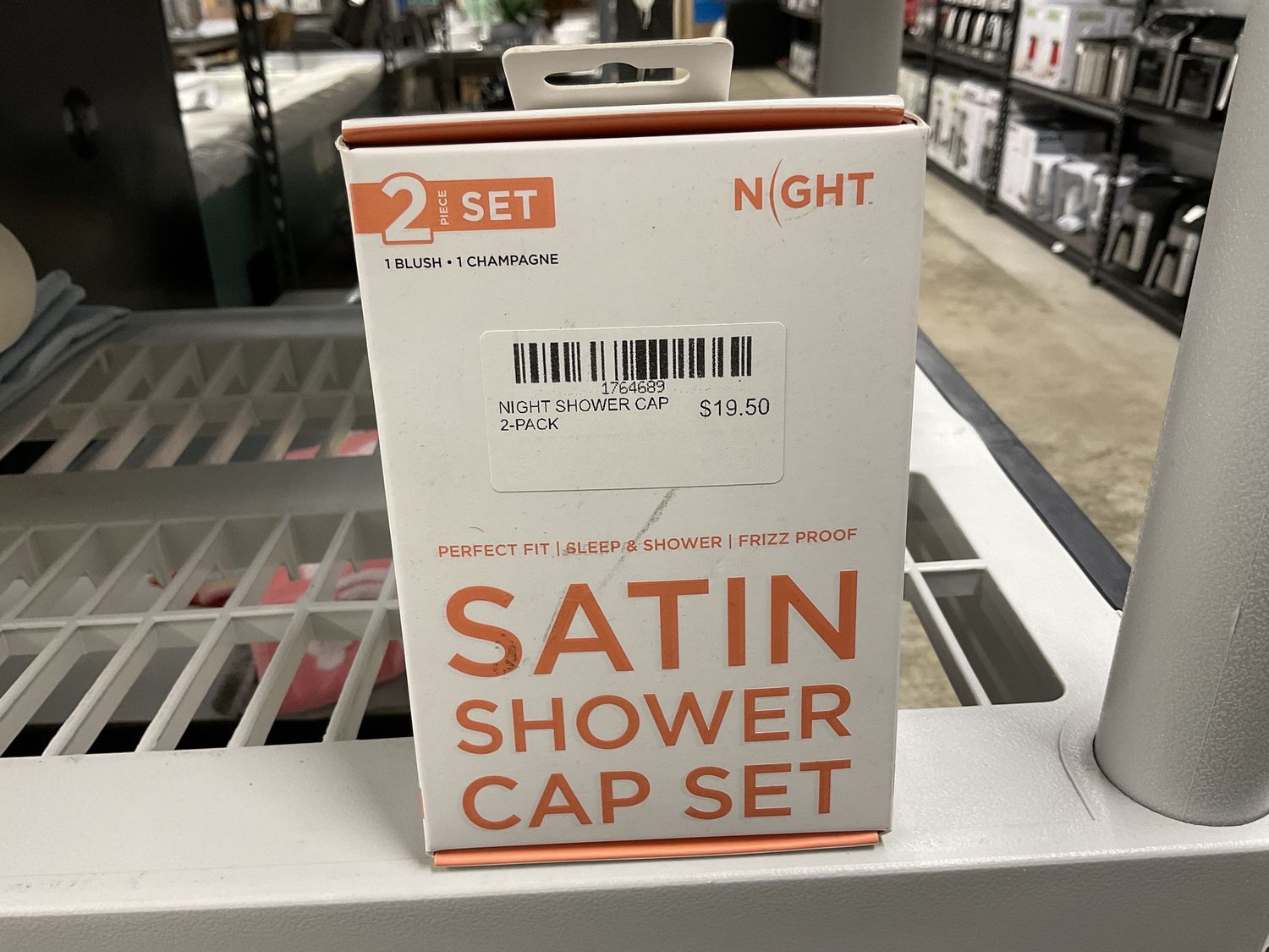 NIGHT SHOWER CAP 2-PACK