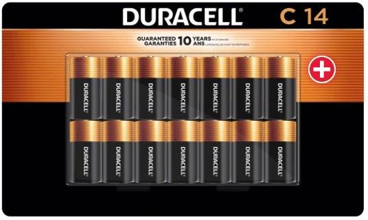 DURACELL C 14PK