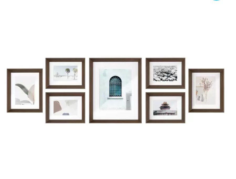 Umbra Photo Frame 7 Piece Black-Retail-$ 31.49