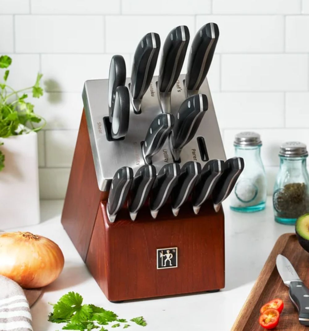 Henckels Forged Countour 14-piece Self Sharpening Cutlery Set
