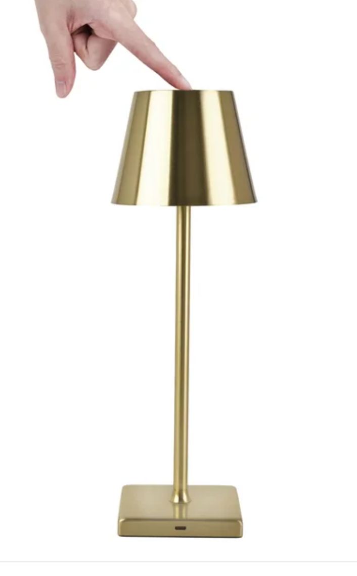 Mikasa Rechargeable 14-inch LED Lamps with Touch Control