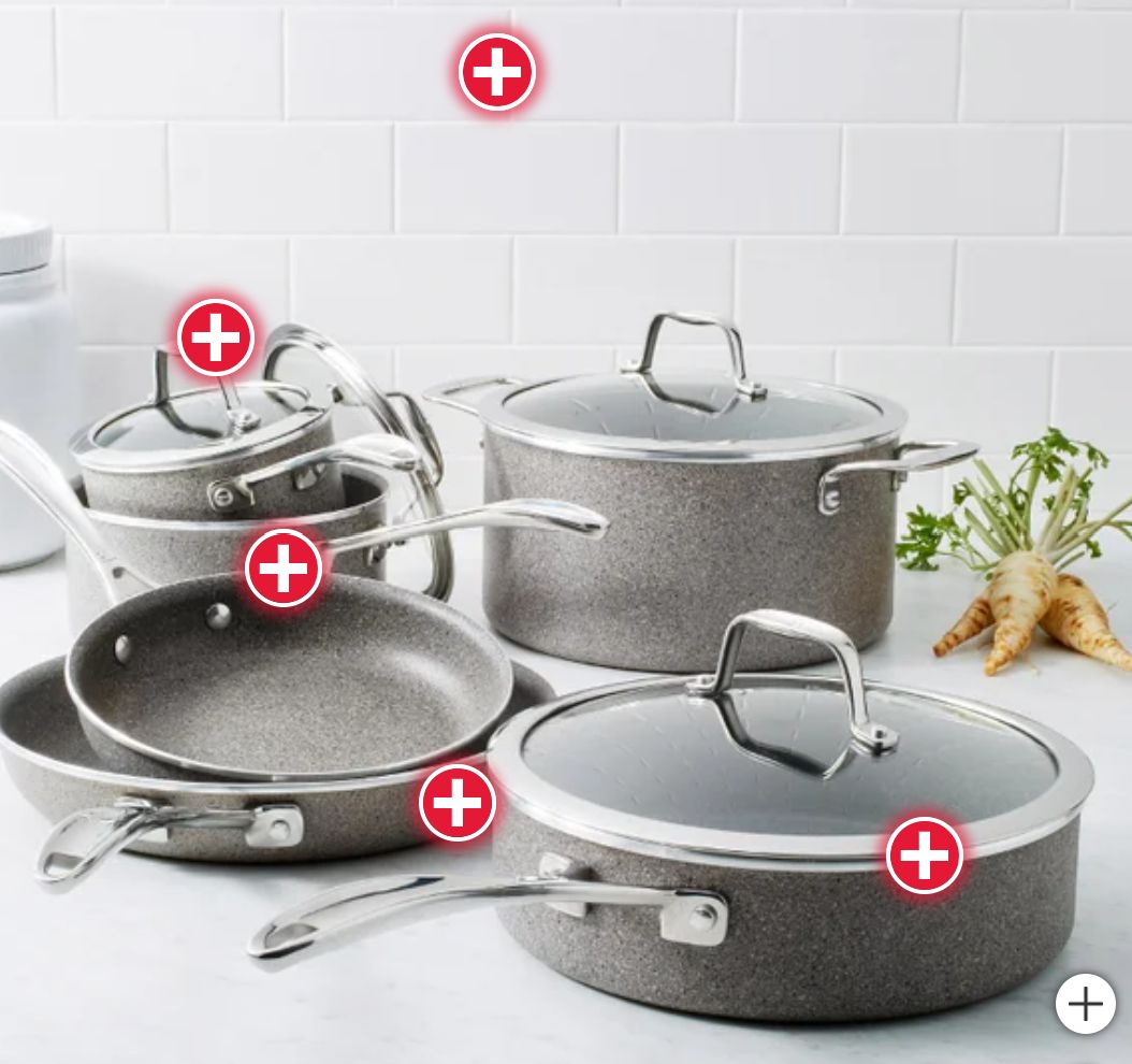 Henckels Capri Granitium 12-piece Cookware Set