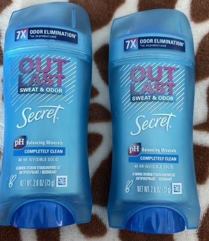 Secret Outlast Advanced Antiperspirant Deodorant 2.6 Ounce