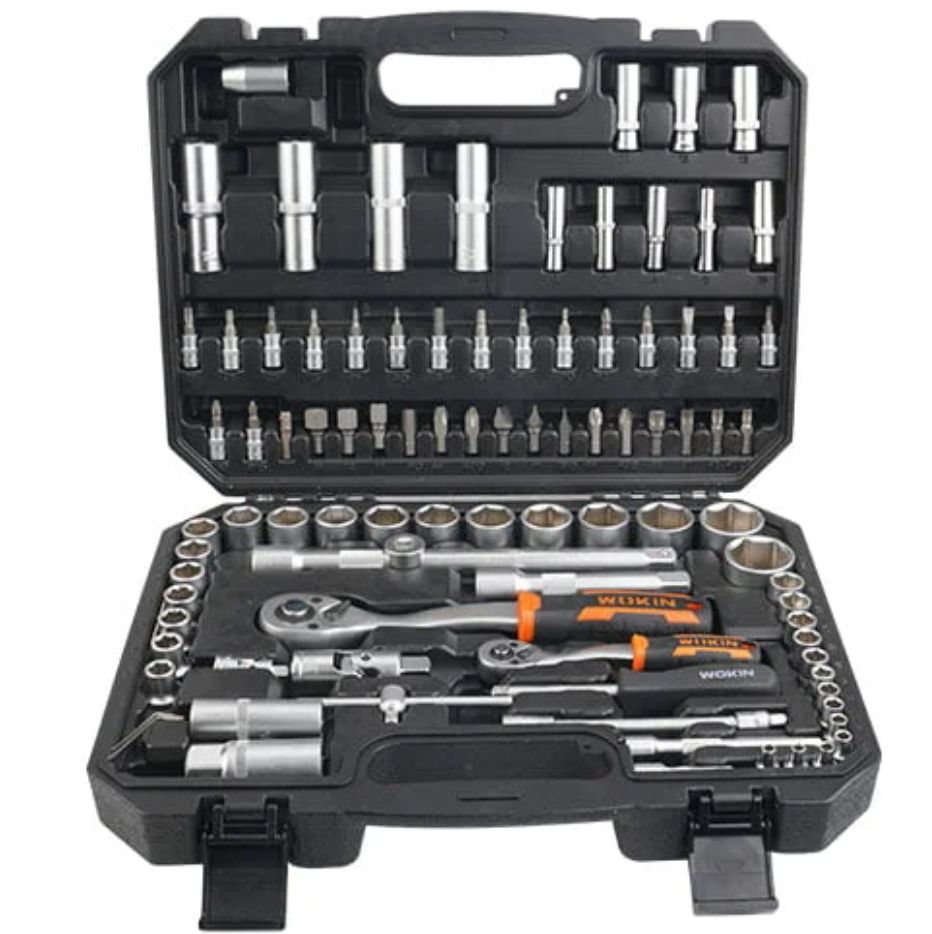 94PCS 1/4″&amp;1/2″ DRIVE SOCKET SET (INDUSTRIAL)