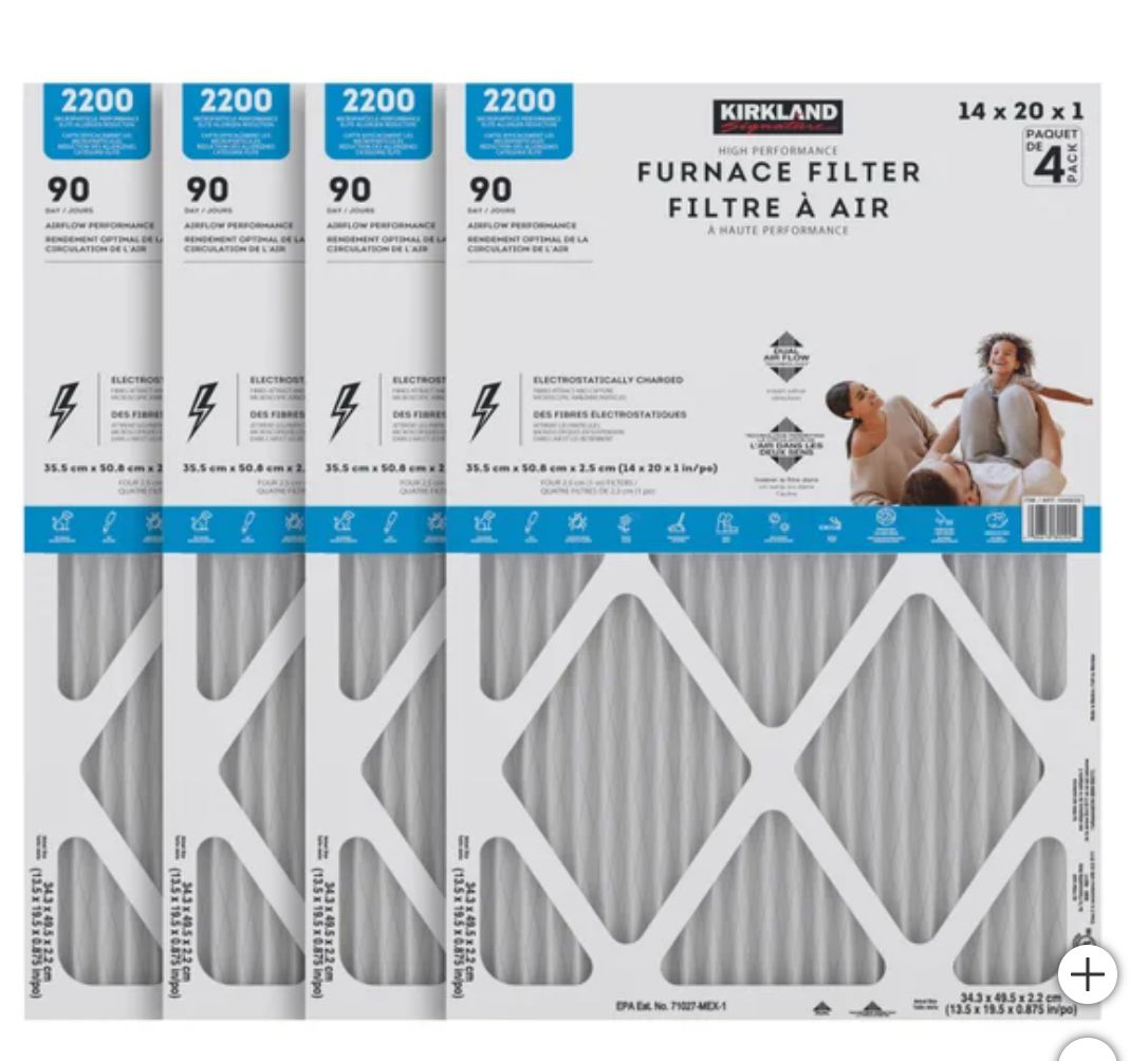 Furnace Filter 4-pack