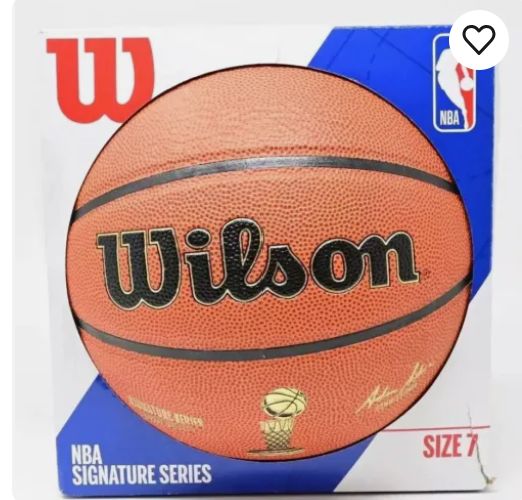 Wilson NBA Alliance Signature Trophy Basketball Size 7 Official Game Ball New - Retail $19.99