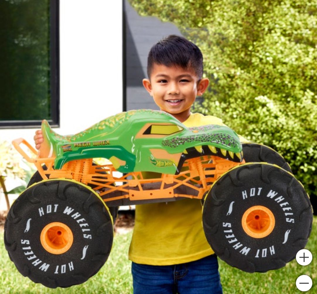 Hot Wheels Mega Wrex R/C with Mini Diecast Replica