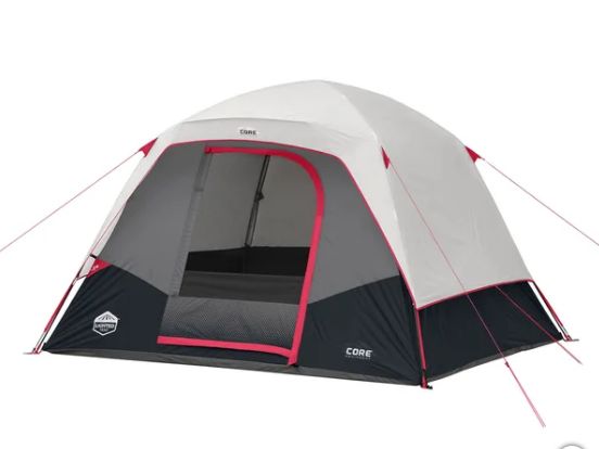 CORE 6P LIGHTED DOME TENT