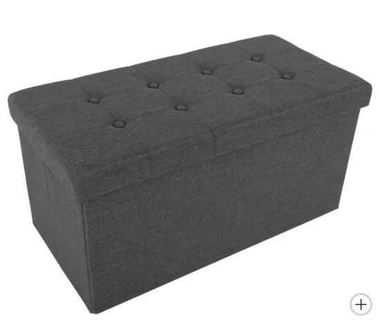 Seville Classics Foldable Storage Trunk - Retail $26.99