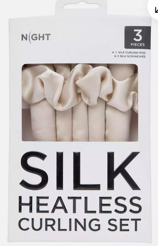Silk Heatless Curling Set Retail-$ 26.99