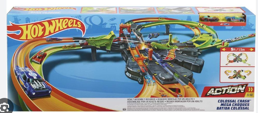 Hot Wheels Colossal Crash Set