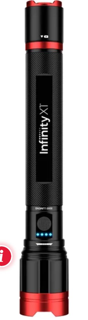 INFINITY 5000L FLASHLIGHT-Retail-$ 16.99