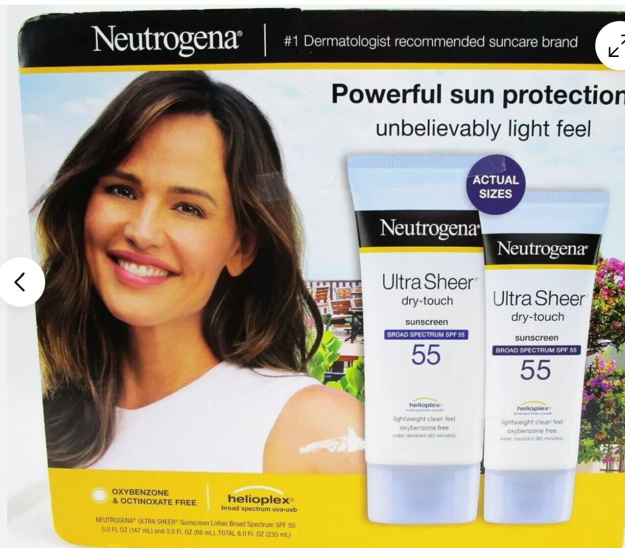 Neutrogene Ulta Sheer Sunscreen 2 pk