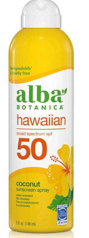 ALBA Botanica Hawaiian Sunscreen 8 oz