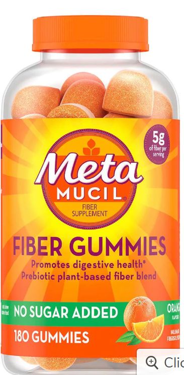 Meta Mucil Fiber Gummies 180 ct.