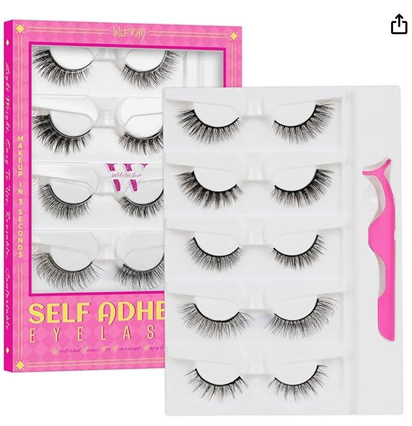 Lilly Lashes Self-Adhesive Lashes 6 Pr-Retail- $ 19.99