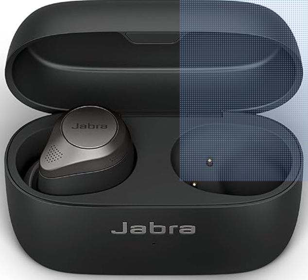 Jabra Elite 85t - True Wireless Earphones with Mic - in-ear - Bluetooth - Active Noise Canceling - Noise Isolating - Gray