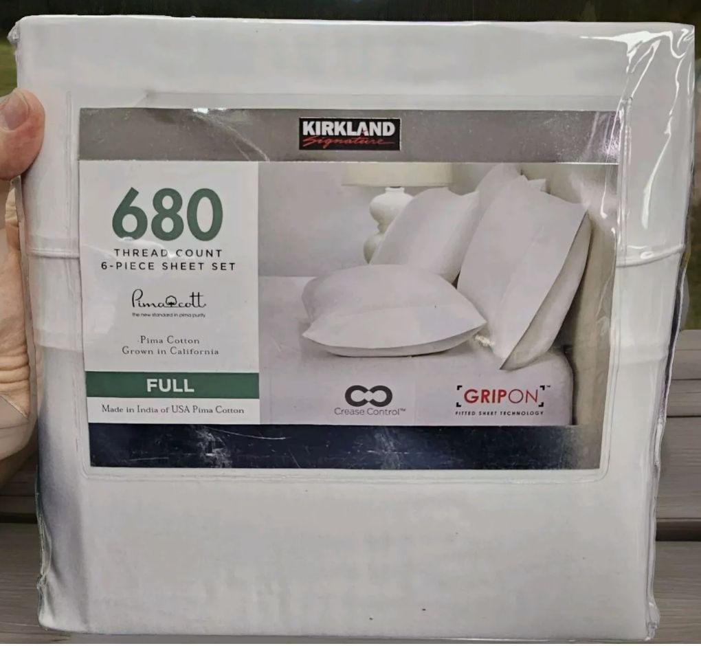 Kirkland 680 Thread Count Queen