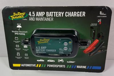Battery Tendern 4.5-Amp Car Battery Charger &amp; Maintainer