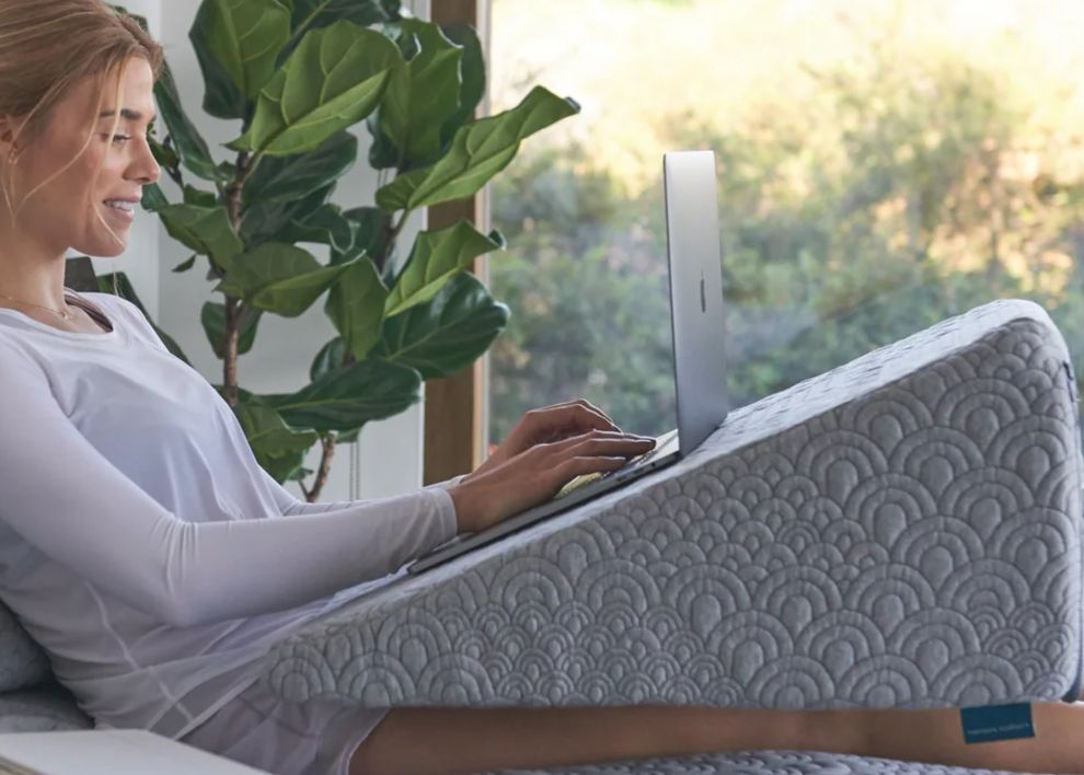 Wedge Pillow Grey