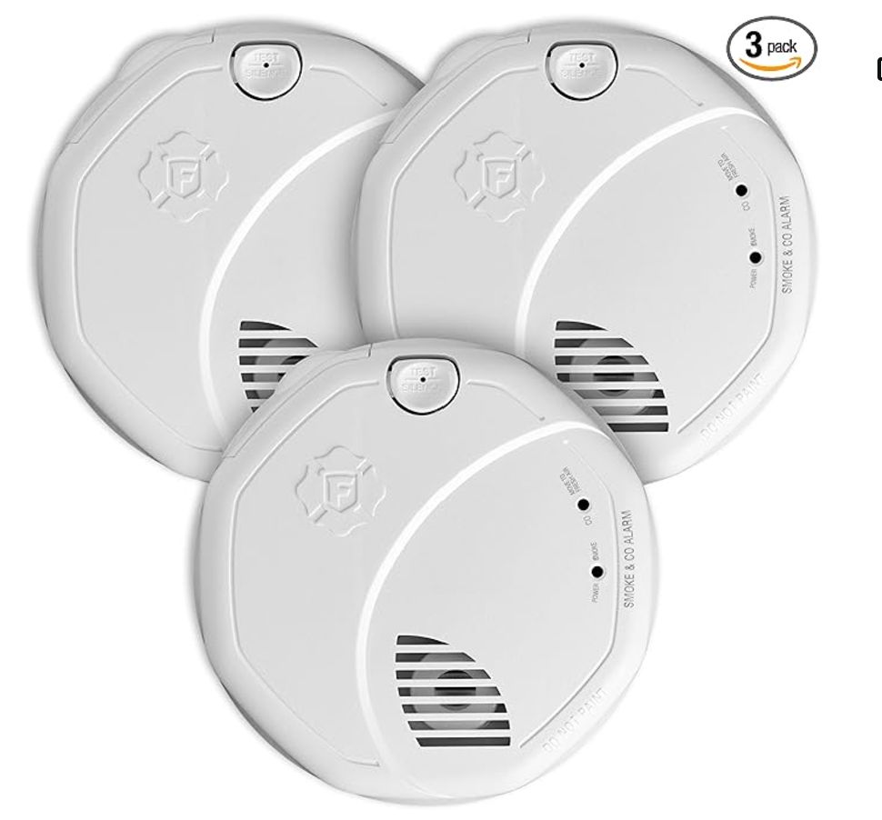 First Alert 3 pk 2in1 Smoke &amp; Carbon Monoxide Alarms