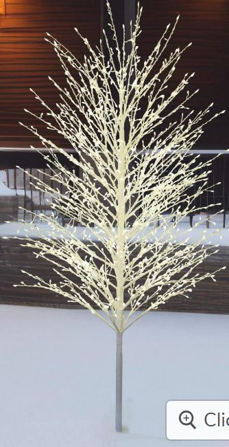 Twinkle Tree with LED Lights 1280 Warm White LED Lights with 120 Twinkling Lights